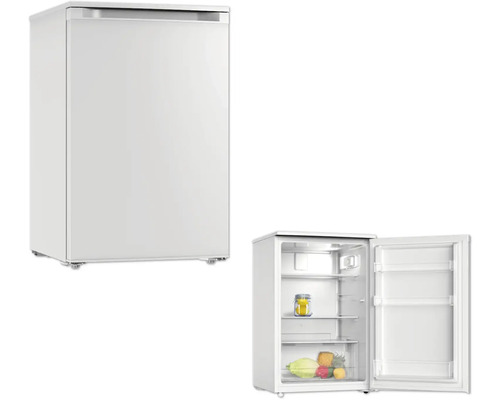 Kühlschrank PKM KS165EW BxHxT 54,6 x 84,7 x 55,6 cm Kühlteil 128 l Kühlschrank mit Gefrierfach für die Lagerung von Lebensmitteln