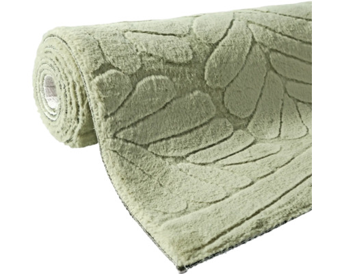 Gerollter Teppich mit Muster