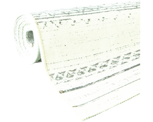 Gerollter Teppich mit Muster