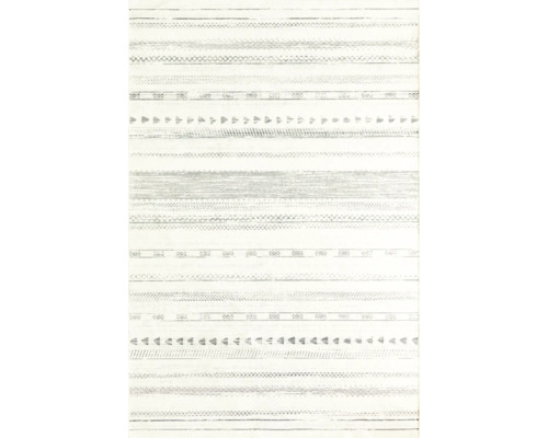 Gemusterter Teppich mit Streifen