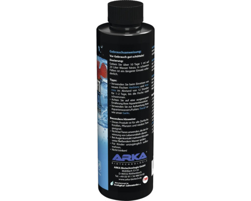 Arka Biotechnologie Wasseraufbereiter Flasche