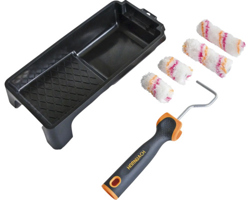 HORNBACH Farbroller Set Meister Polar Weiß 6-teilig