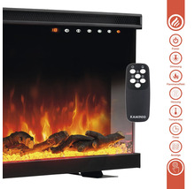 Kamin mit Flammeneffekt und Fernbedienung