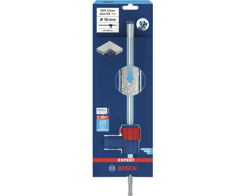 Bosch Expert SDS Clean plus-8X Set, 16 mm Durchmesser