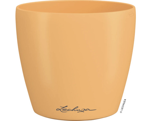 Blumentopf CLASSICO Color DECO 12 Lechuza Kunststoff 11,8 x 11,8 x 13,2 cm papaya Pflanzgefäß aus Kunststoff