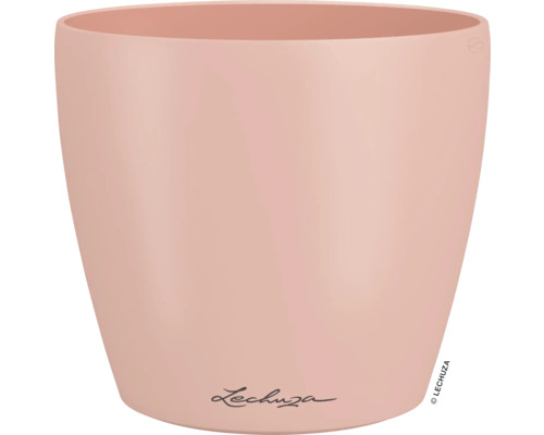 Blumentopf CLASSICO Color DECO 14 Lechuza Kunststoff 13,7 x 13,7 x 15,2 cm magnolie Blumentopf aus Kunststoff