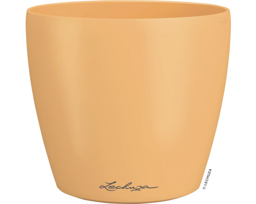 Blumentopf CLASSICO Color DECO 14 Lechuza Kunststoff 13,7 x 13,7 x 15,2 cm papaya Pflanzgefäß aus Kunststoff