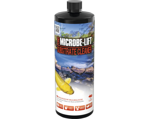 Teichpflege MICROBE-LIFT POND Teich Substrate Cleaner 946 ml lebende Bakterien für den effektiven Abbau von Mulm und Abfallstoffen, klares Wasser