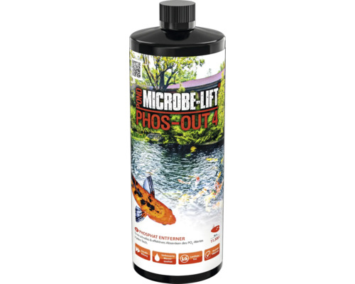 Teichpflege MICROBE-LIFT POND Teich Phos-Out 4 946 ml senkte den Phoshatgehalt schnell und effektiv