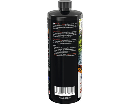 Phos-Out 4 Pond zur schnellen und sicheren Phosphatentfernung aus dem Wasser, 946 ml