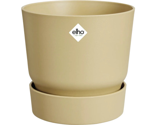 Blumentopf Elho Kunststoff 47 x 47 x 44 cm beige