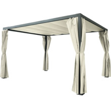 Pavillon mit Vorhängen für den Gartenbereich