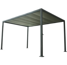 Freistehende Pergola mit Lamellendach für den Garten