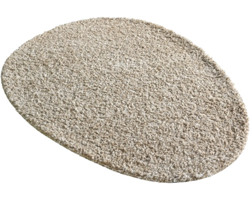 Ovale Teppichbrücke aus Textilfaser