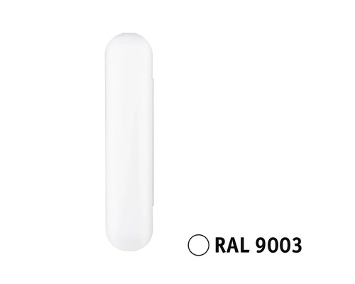 Weißes Türschutzprofil