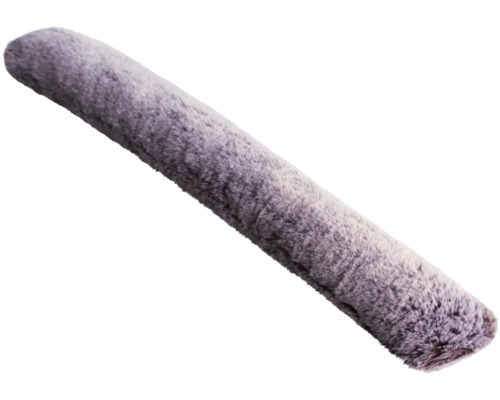 Grauer Heizkörper-Rohrummantelung aus textilem Material