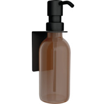 Seifenspender aus Glas mit Wandhalterung