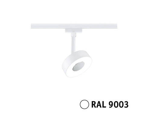 Strahler an Schiene zur Deckenmontage