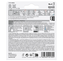 Tesa Powerstrips Click Maxipack für Putz und glatte Tapete weiß 5,4 kg 16 Stk.