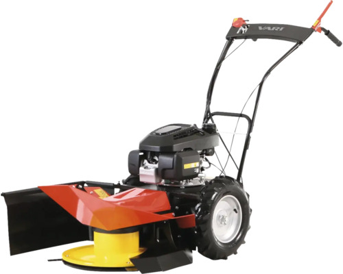 Wiesenmäher mit Motor und Rädern