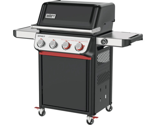 Weber Spirit Gasgrill mit vier Brennern und Seitentischen