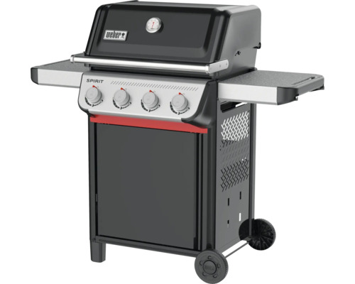 Weber Spirit Gasgrill mit vier Brennern und Seitentischen
