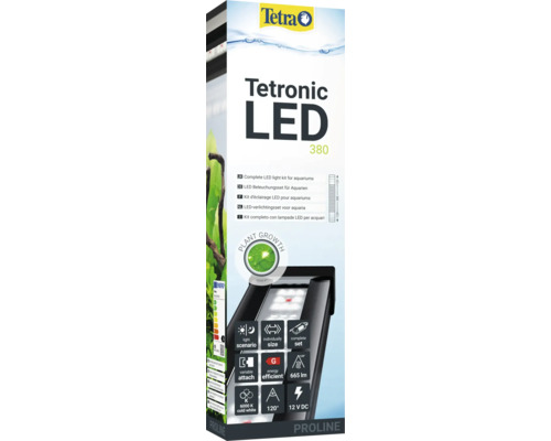 Tetra Tetronic LED 380 Aquarium Beleuchtungsset Verpackung