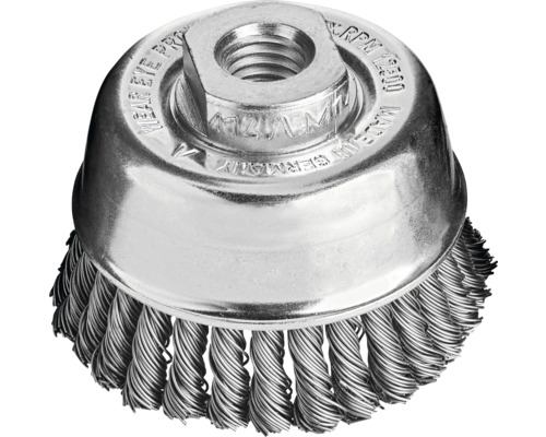 Topfbürste aus Draht für die Bohrmaschine
