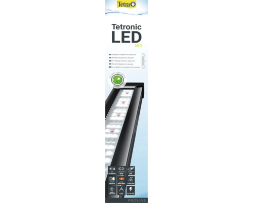 Aquariumbeleuchtung Tetra Tetronic LED ProLine 580 120 mm 15 W Tetra Tetronic LED 580 Aquarien LED Beleuchtungsset