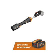 Akkubetriebener Laubbläser mit 40 Volt und zusätzlichem Akku