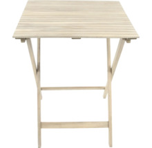 Quadratischer Klapptisch aus Holz