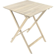 Quadratischer Klapptisch aus Holz