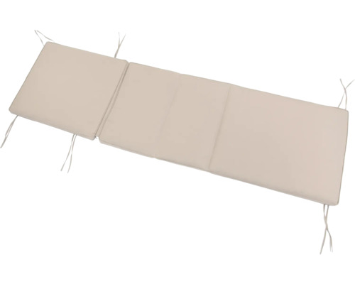 Auflage für Gartenliegen mit Bindebändern