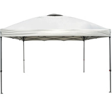 Faltpavillon GARDEN PLACE Sue 360 x 360 cm lichtgrau
