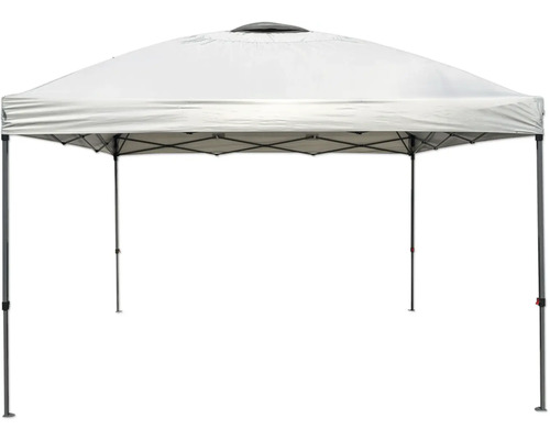 Faltpavillon mit Metalgestell und Stoffdach