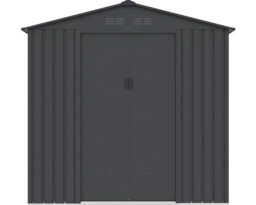 Metall Gerätehaus mit Doppeltür