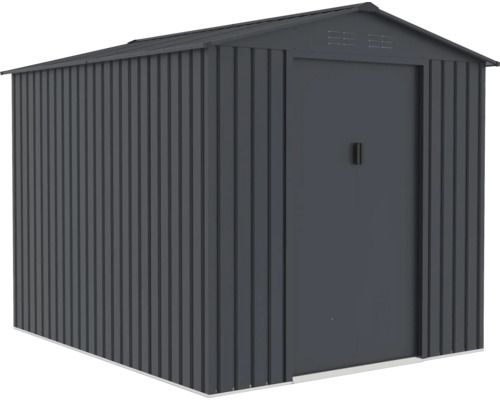 Gartenschuppen aus Metall mit Tür