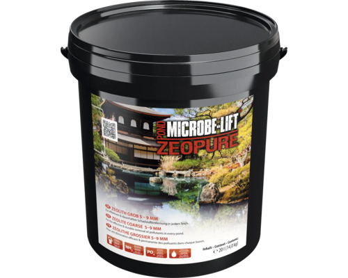 Teichpflege MICROBE-LIFT POND Teich Zeopure 14 kg Zeolit grob 5 - 9 mm effektive und dauerhafte Schadstoffentfernung im Teich, Algen Vorbeugung