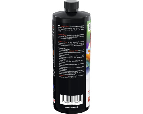 Flasche Artemiss Pond zur Unterstützung des Immunsystems von Fischen, Inhalt 946 ml