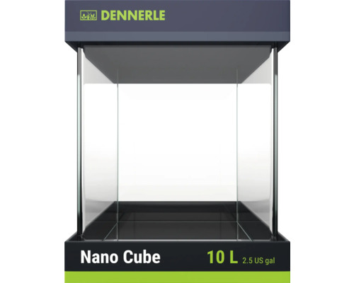 Dennerle Nano Cube Aquarium mit einem Fassungsvermögen von 10 Litern