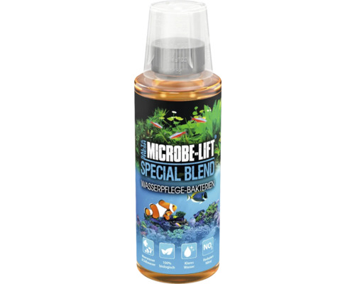 Pflegesystem ARKA Microbe-Lift Special Blend 118 ml Microbe Lift Special Blend Wasserpflege Bakterien für Meerwasser und Süßwasser