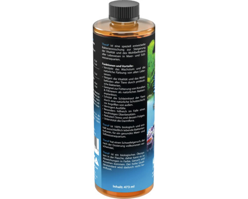 Flasche TheraP Bakterienmischung für Meer- und Süßwasseraquarien, 473 ml