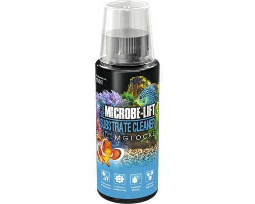 Substrat Reiniger ARKA Microbe-Lift Substrate Cleaner 118 ml Microbe Lift Substrate Cleaner Mulmglocke für Aquarien bis circa 550 Liter