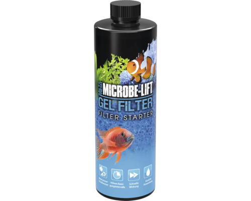 Microbe-Lift Gel Filter Filterstarter für Aquarien