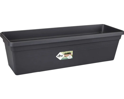 Blumenkasten Elho Green Basics Kunststoff 58 x 16,5 x 14 cm schwarz