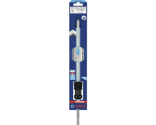 Bosch SDS Clean plus-8X Hammerbohrer, 12 Millimeter Durchmesser