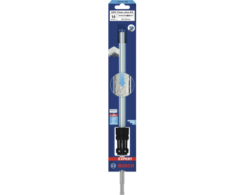 Bosch Expert SDS Clean plus-8X Hammerbohrer mit 14 Millimeter Durchmesser