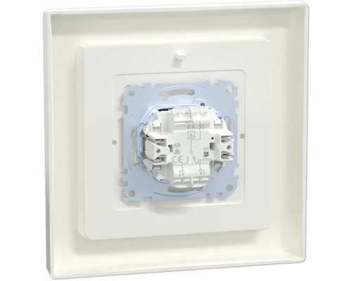 Lichtschaltereinsatz mit Rahmen