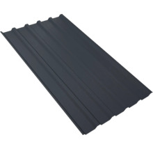 PRECIT Trapezplatte für Dach W35LR Anthrazitgrau RAL 7016 80mµ Shimoco Beschichtung Fix-Breite 1070 mm x Stärke 0,5 mm (Meterware ab 150 bis max. 900 cm)