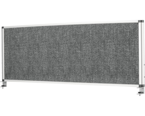 Schreibtisch Sichtschutzwand mit Stoffbezug